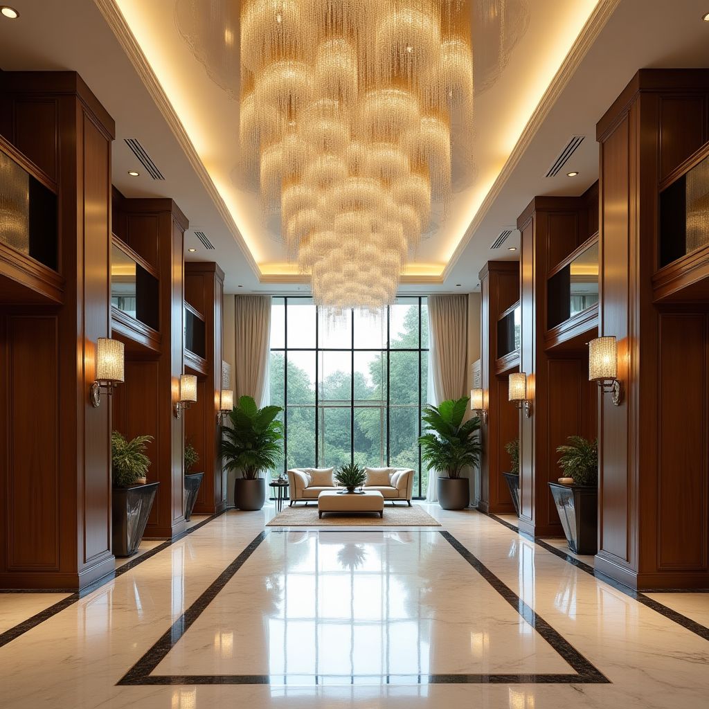 Elite Otel'in iç mekanı